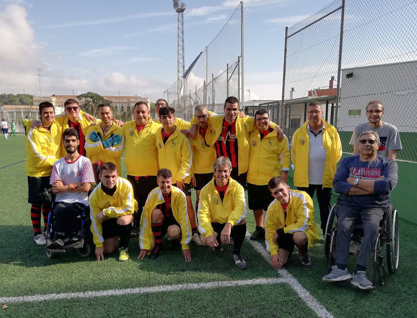 Equip futbol 7 HORITZÓ-CAN MIR @ Hospitalet de Llobregat