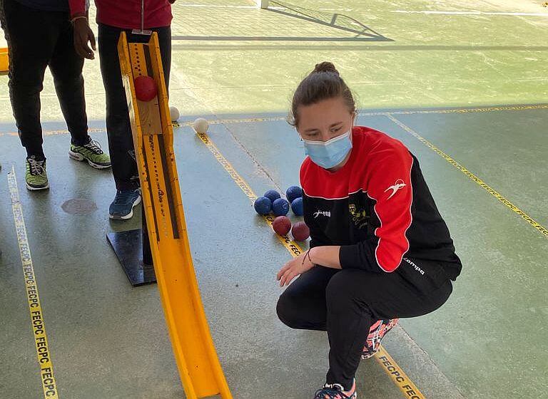 Realització de tallers de boccia i goalball a l'escola Reixac de Moncada